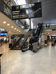 Copenhagen Airport - arrival by metro