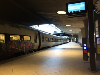 Copenhagen Airport - arrival by train