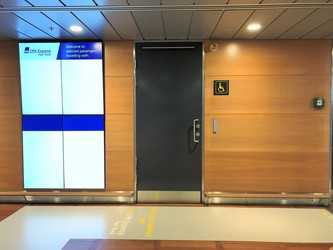 Copenhagen Airport - Terminal 2 - Toilets next to security (1. floor)