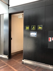 Copenhagen Airport - Toilets (after security) - next to Aamanns Cafe