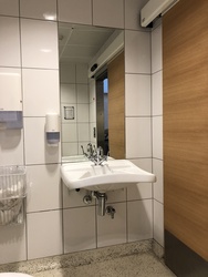 Copenhagen Airport - Toilets (after security) - next to Assistancecenter