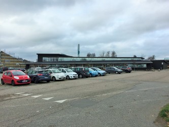 Kornmarkskolen, Afd. Skævinge - 4. Administration, bibliotek og faglokaler (Bygning C)