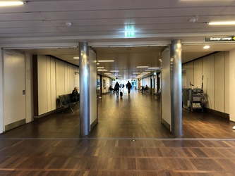 Copenhagen Airport - passport control for flights outside Schengen
