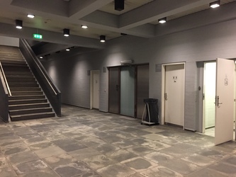 Museum Østjylland - Handicaptoilet i kælderplan