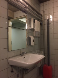 Museum Østjylland - Handicaptoilet i kælderplan