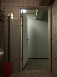 Museum Østjylland - Handicaptoilet i kælderplan