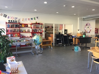 Grønnevang Skole, Afd. Østervang - 6. Blok E - Skolebibliotek
