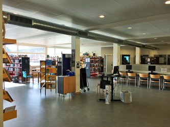 Grønnevang Skole, Afd. Østervang - 6. Blok E - Skolebibliotek
