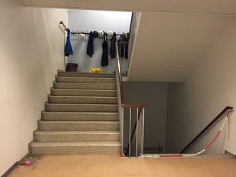 Hvalsø Skole - 4. Alléhuset - Indgangen fra Skolevej