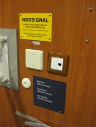 Samsølinjen - Færgen Samsø - toilet om bord