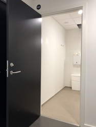 Jobcenter København - Toilet i Bygning F på 1. og 2. sal