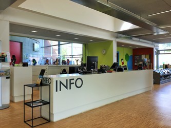 Mosaikken - 2. Bibliotek - via alternativ indgang