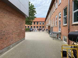 Mølleskolen Ry - 4. Østfløjen - faglokalet til musik