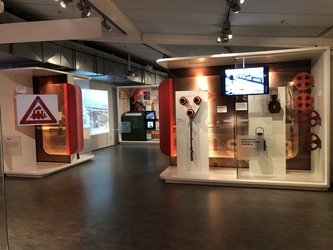 Danmarks Jernbanemuseum - Danish Railway Museum - Exhibition (Balcony on the 1. floor)