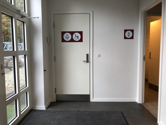 Danmarks Jernbanemuseum - Danish Railway Museum - Toilet (ground floor)