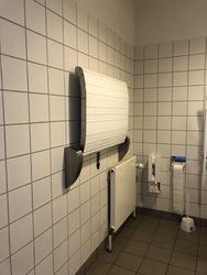 Danmarks Jernbanemuseum - Danish Railway Museum - Toilet (ground floor)