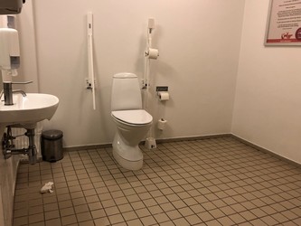 Naturama - Toilet i kælderetagen