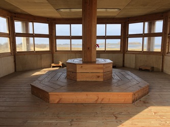 Fugletårn ved Gyldensteen Strand - Dæmningsminde