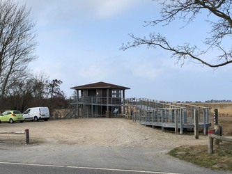 Fugletårn ved Gyldensteen Strand - Dæmningsminde