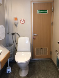 Lolland Færgefart - Bandholm-Askø - Toilet ombord
