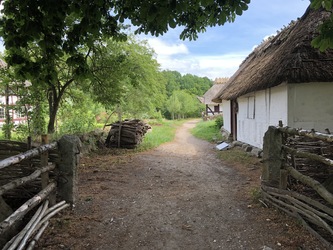 Frilandsmuseet -  Hovedindgangen og indretningen af området
