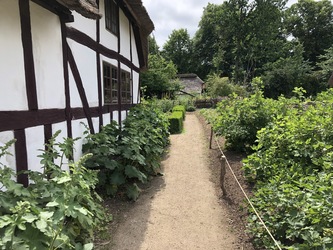 Frilandsmuseet -  Hovedindgangen og indretningen af området