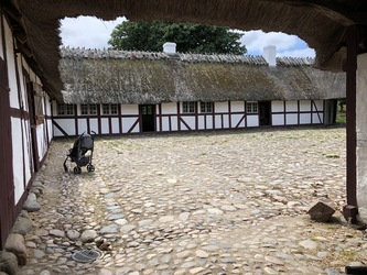 Frilandsmuseet -  Hovedindgangen og indretningen af området