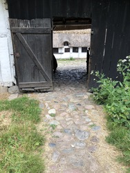 Frilandsmuseet -  Hovedindgangen og indretningen af området