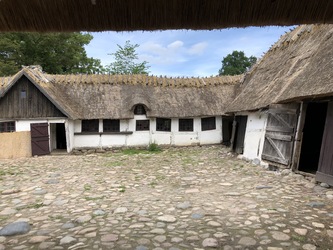 Frilandsmuseet -  Hovedindgangen og indretningen af området