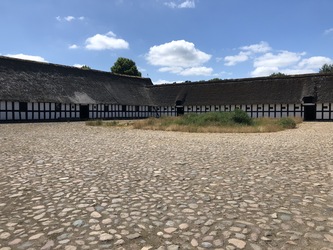 Frilandsmuseet -  Hovedindgangen og indretningen af området