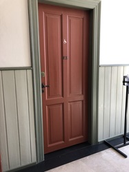 Frilandsmuseet - Toilet overfor Teateret