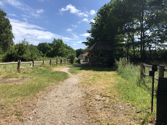 Frilandsmuseet - Nordindgang ved Brede