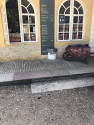 Frilandsmuseet - Nordindgang ved Brede