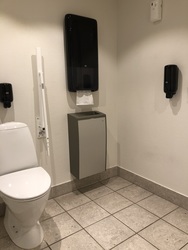 Aalborg Kongres og Kultur Center - Toilet ved mødecenteret 1. sal