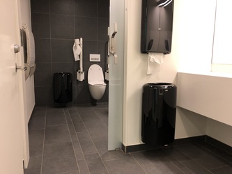 Aalborg Kongres og Kultur Center - Toilet i Foyeren