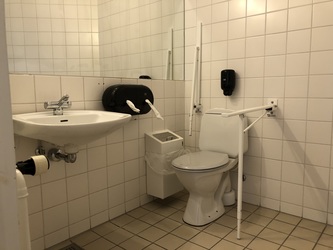 Aalborg Kongres og Kultur Center - Toilet ved Europahallen 1. sal