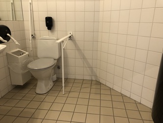 Aalborg Kongres og Kultur Center - Toilet ved Europahallen 1. sal