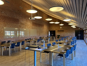 Bymose Hegn - 1. Klatresalen, Plenum A, B og C samt grupperummene 6 - 10