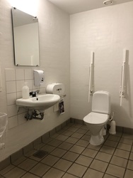 Det Grønne Museum - Toiletter i sidebygningen