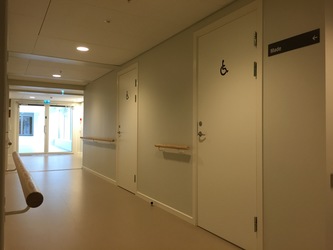 Svanepunktet - Furesø Genoptræningscenter - Handicaptoiletterne i stueplan