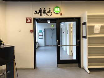 Københavns Hovedbibliotek - Toilet på 1. og 3. sal