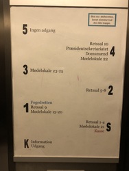 Retten i Næstved - Fogedretten (2. sal)