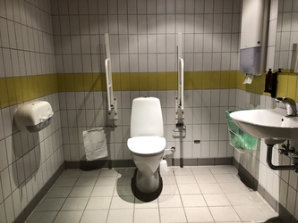 Nyborg Strand - Toilet ved Auditoriet