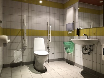 Nyborg Strand - Toilet ved Auditoriet