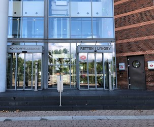Retten i Lyngby - 2. etage, reception, mødelokaler 2A - 2C - 2D - 2D, skifte afdelingen